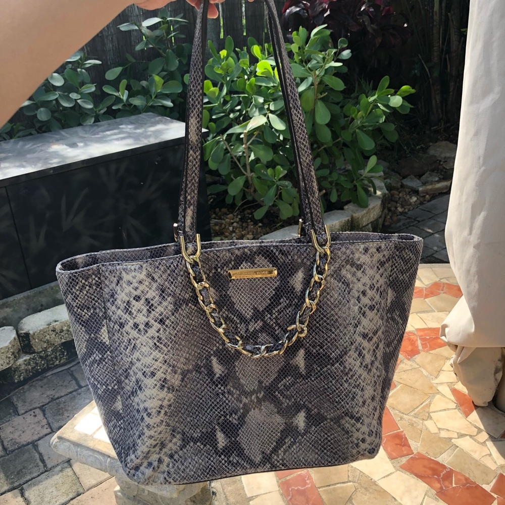 Michael Kors Snakeskin Tote